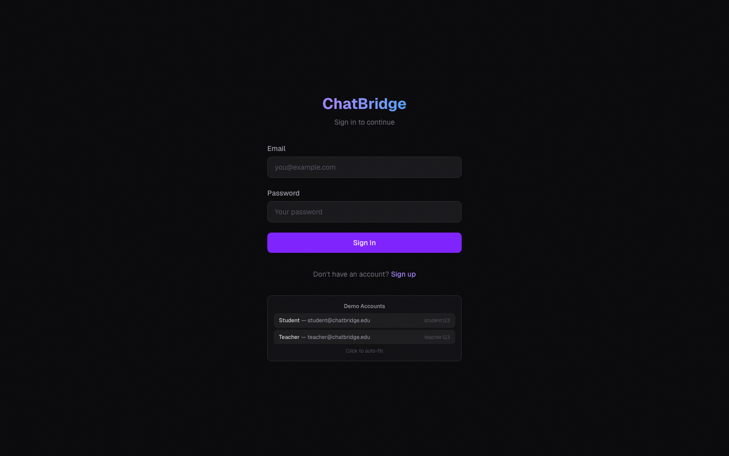 ChatBridge preview
