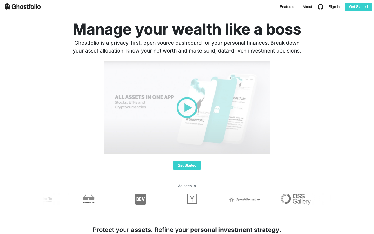 GhostGuide live demo preview